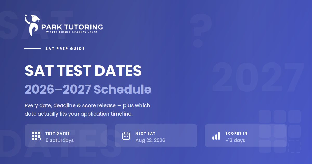 SAT Test Dates
