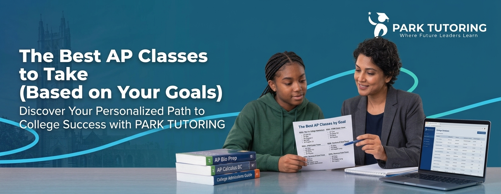 Student comparing AP class options for college credit and GPA planning — Park Tutoring guide to choosing the best AP classes to take